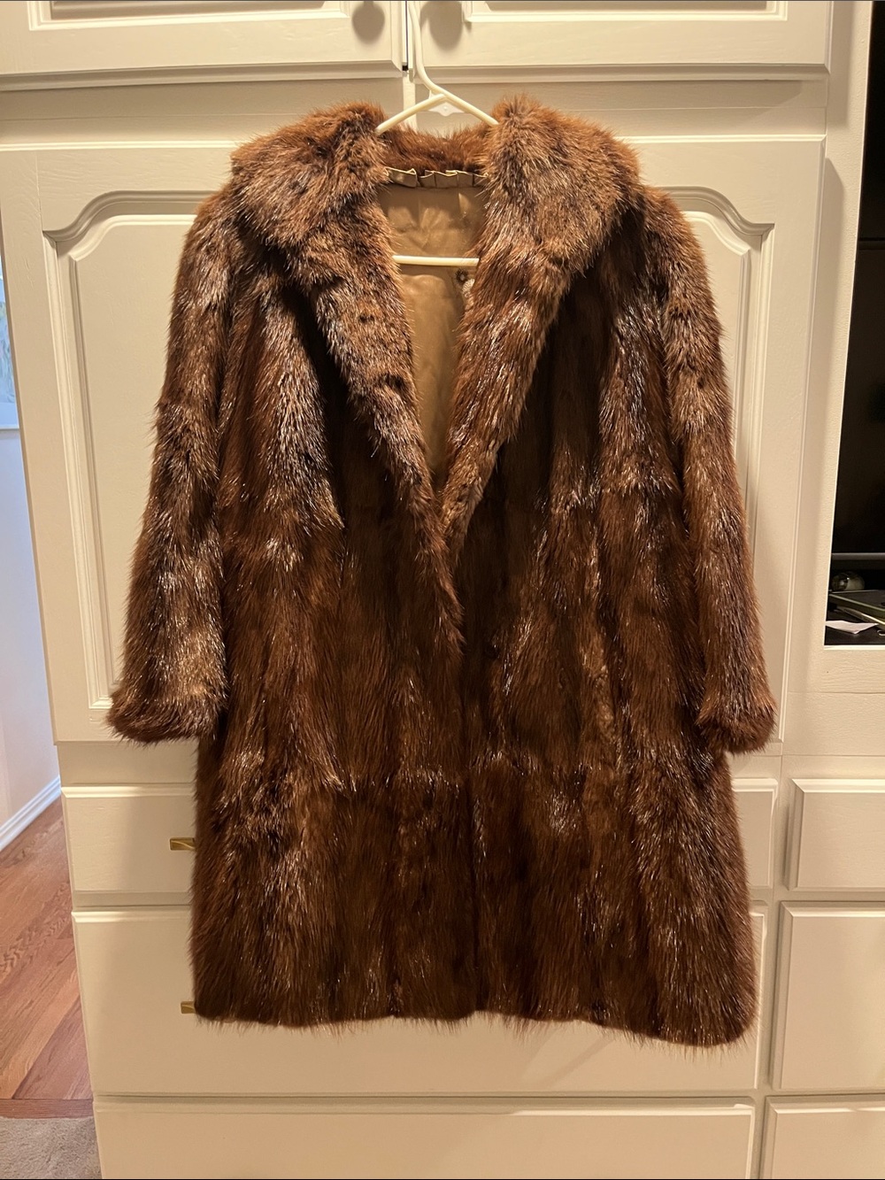 Vintage Fur Stroller Coat